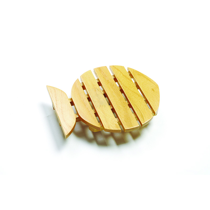 Fish Heat Pad Tatakan Kayu Motif Ikan Panci Anti Panas Alas Villa 0701
