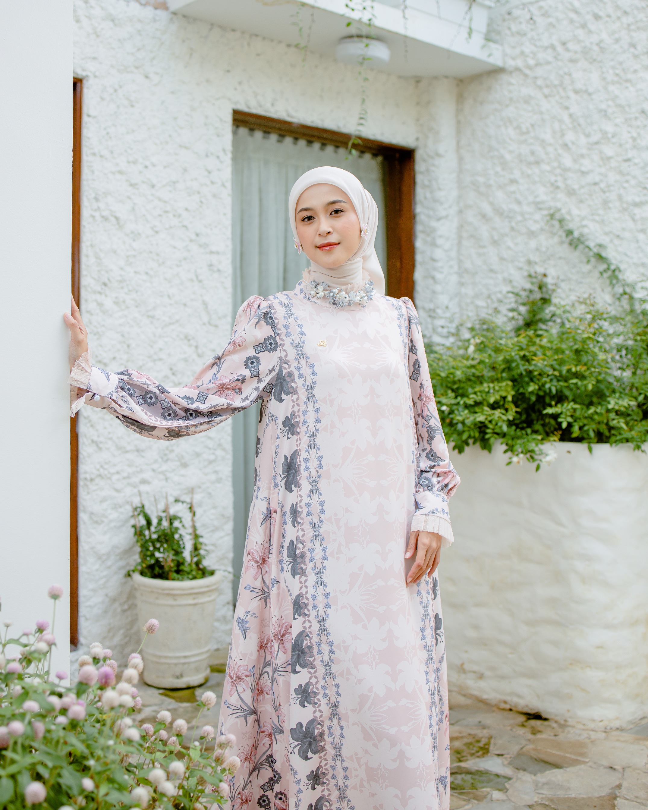 ALESHA DRESS ANINDYASCARF 
