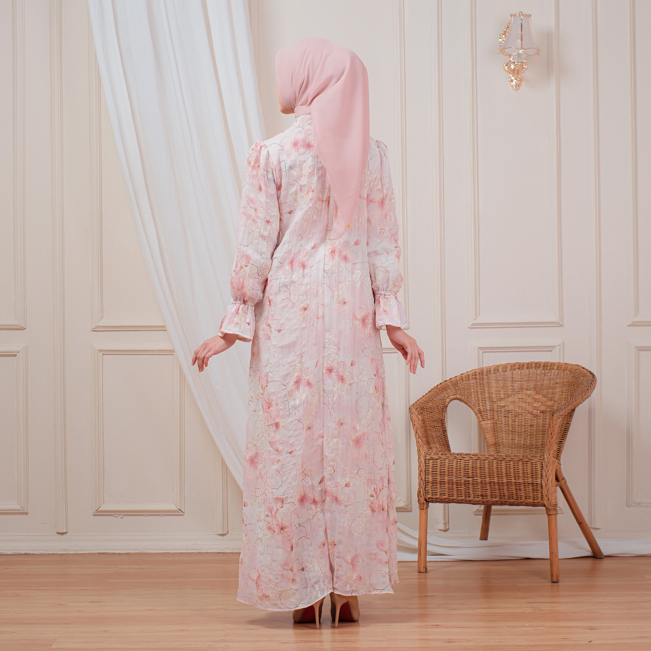 INDIRA DRESS ANINDYASCARF 