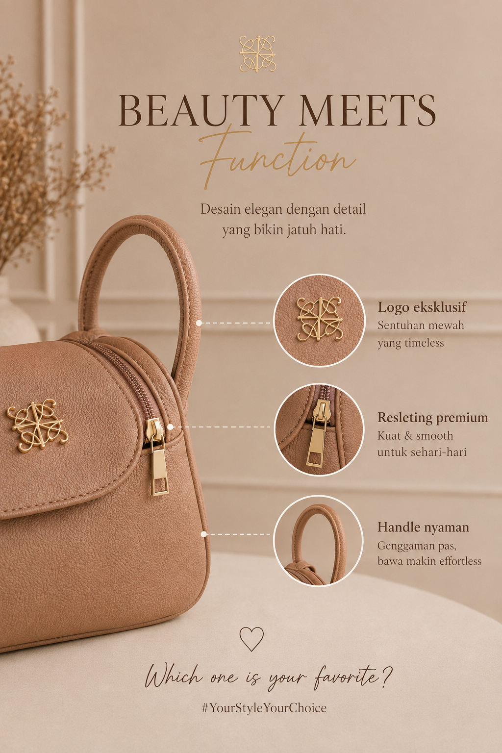 CHERRY BAG ANINDYASCARF 