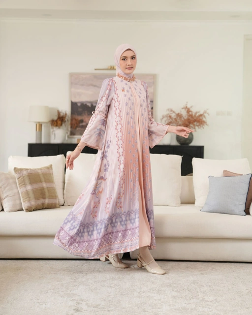 Image of OPEN PO - PUSHPA DRESS DEWASA