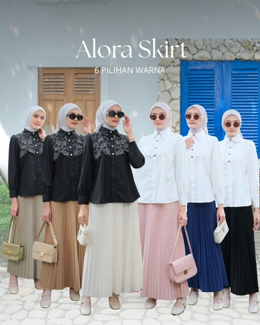Image of ANINDYASCARF -ALORA SKIRT 