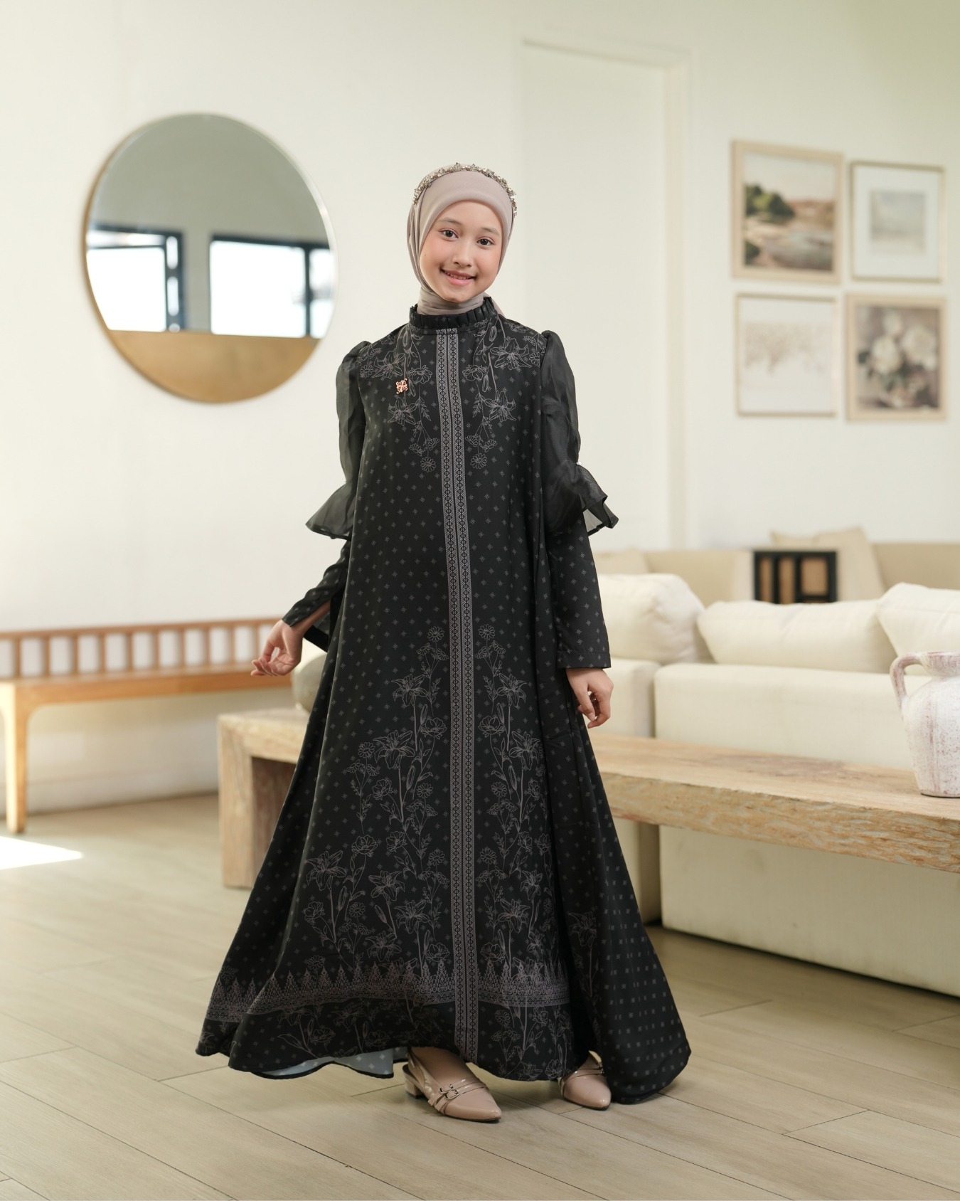 ANINDYASCARF - ISHWARI DRESS ANAK