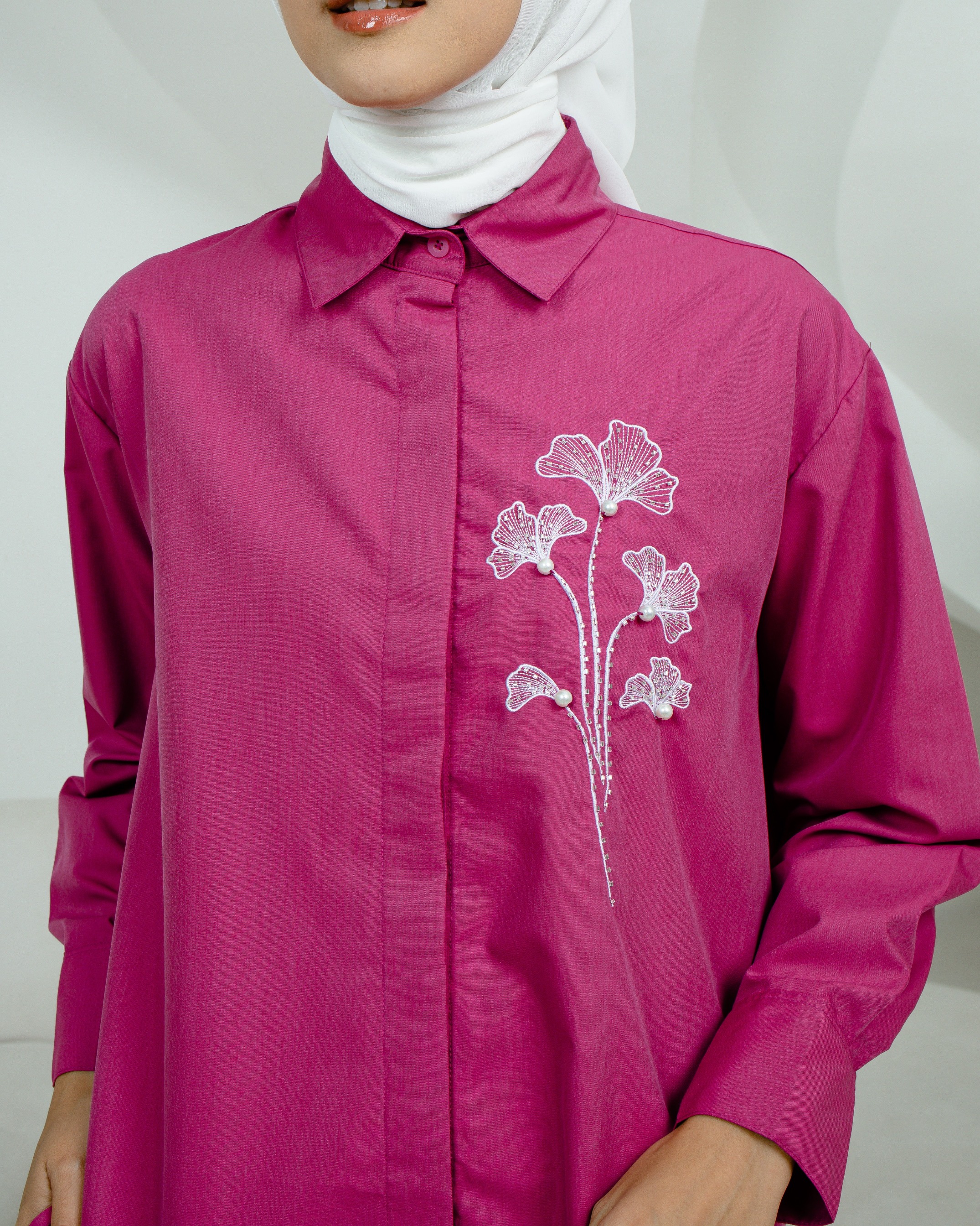 PEONY BLOUSE ANINDYASCARF