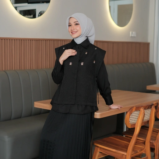 Image of ANINDYASCARF - VANIRA VEST