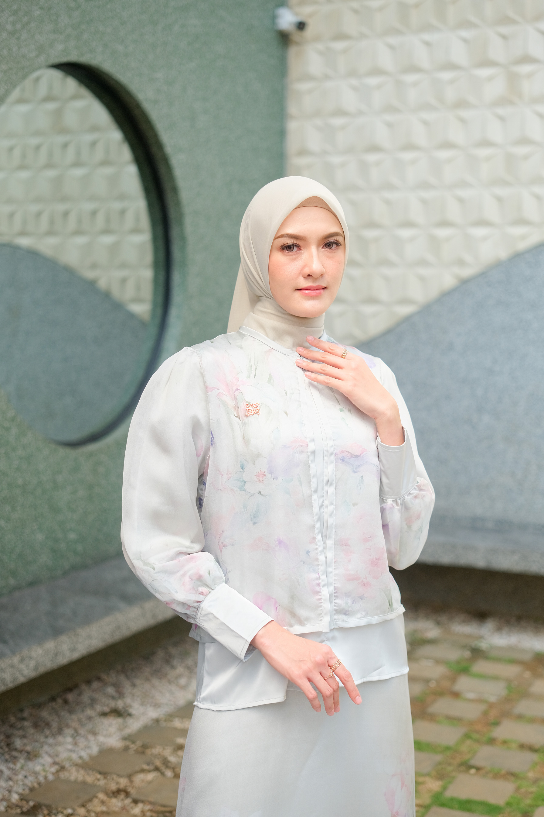 ANINDYASCARF - CHALISTA SET