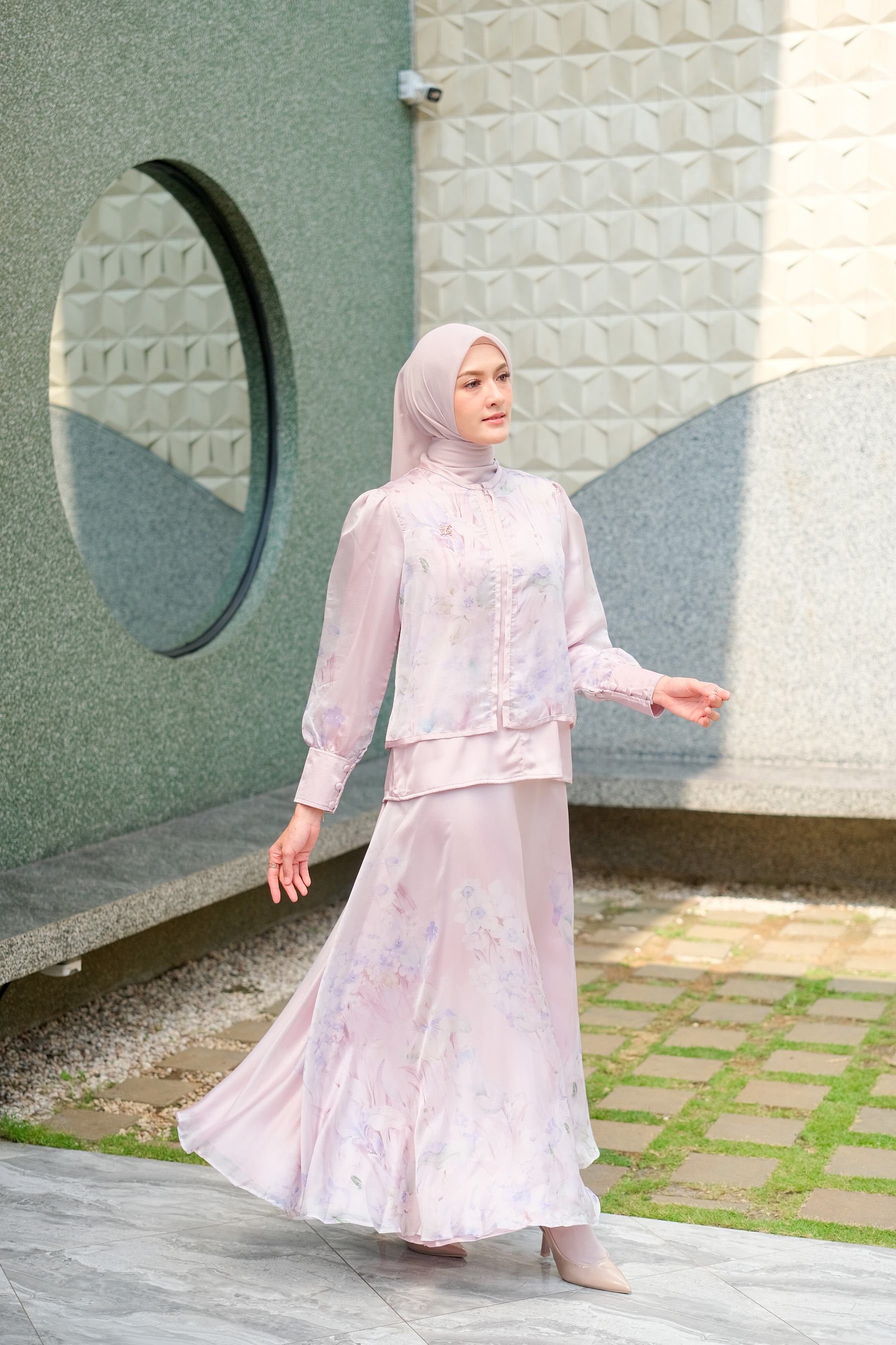 ANINDYASCARF - CHALISTA SET