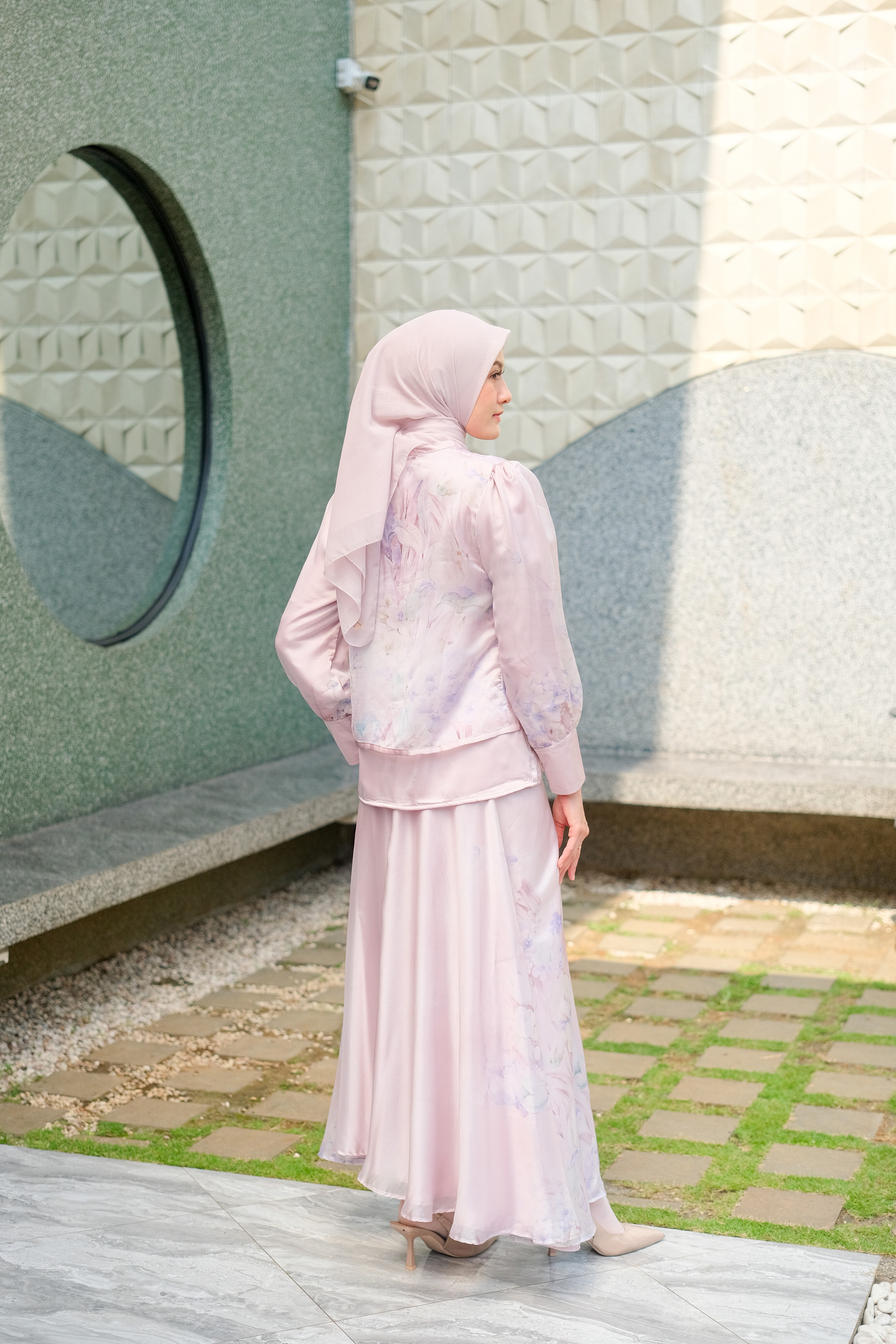 ANINDYASCARF - CHALISTA SET