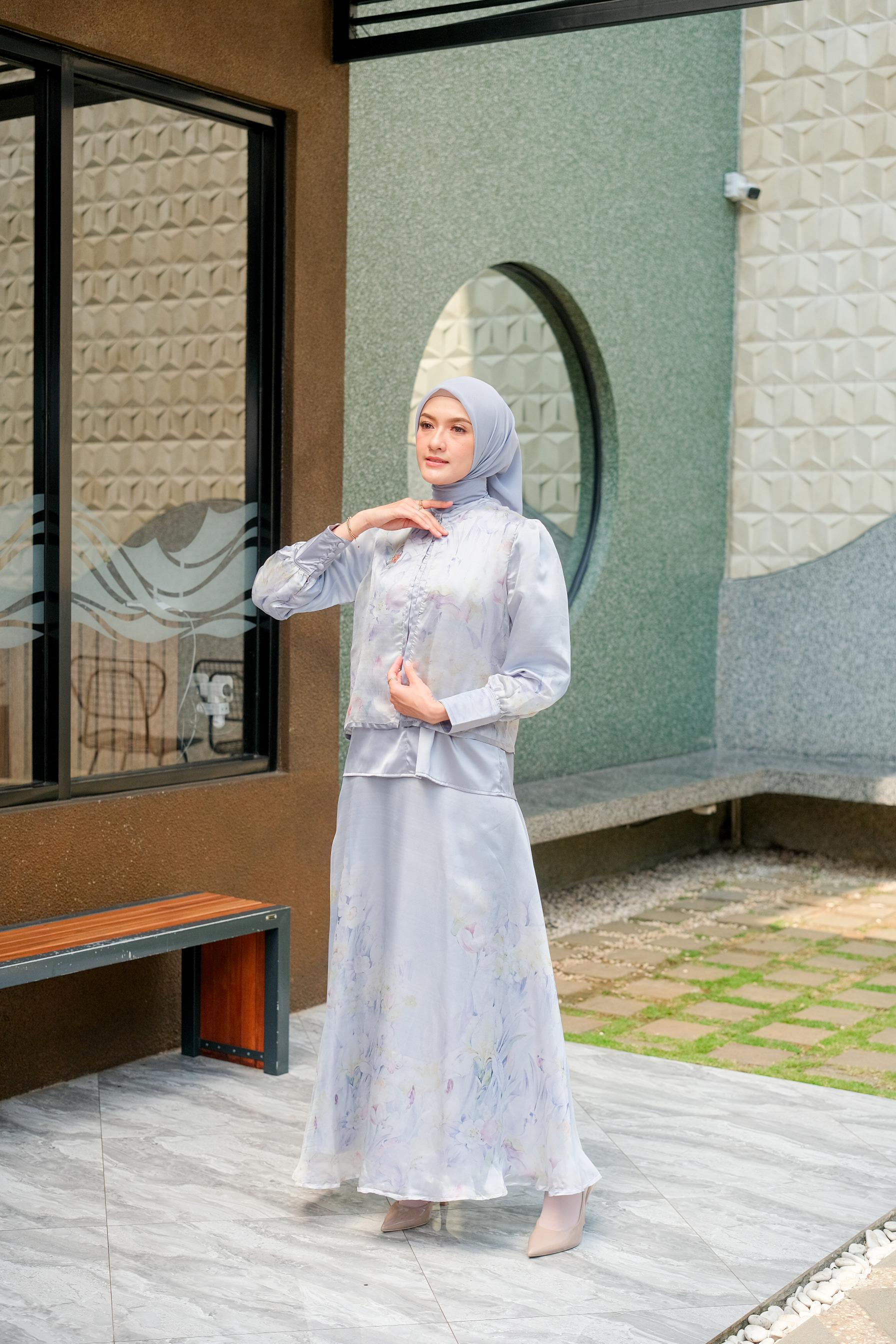 ANINDYASCARF - CHALISTA SET