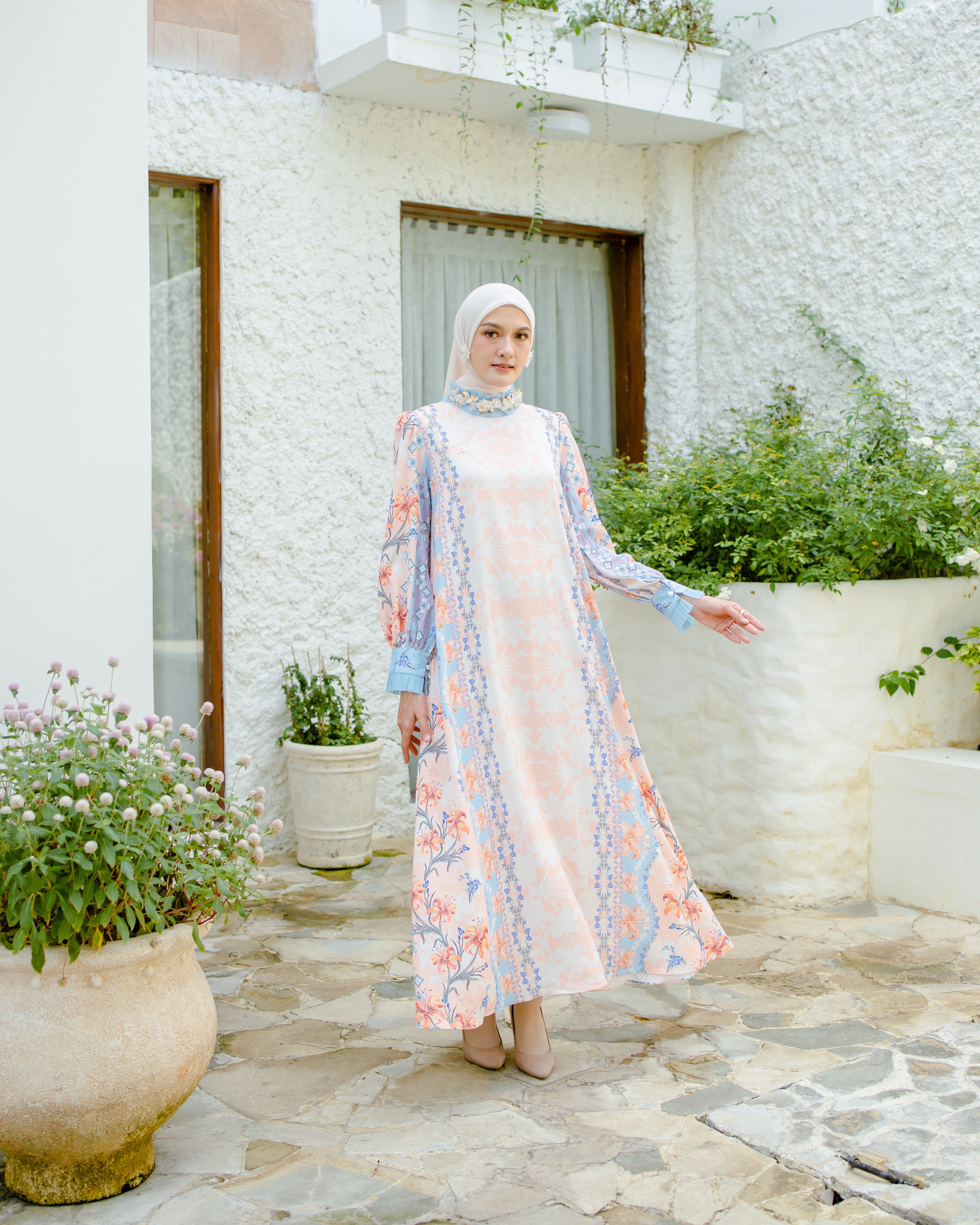ALESHA DRESS ANINDYASCARF 