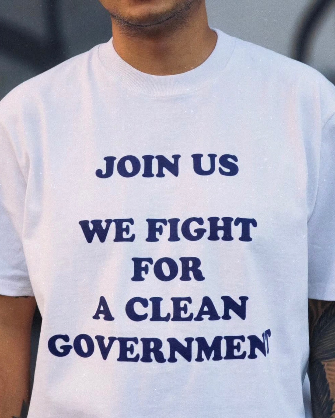 Join us We Fight For a Clean Government Tee