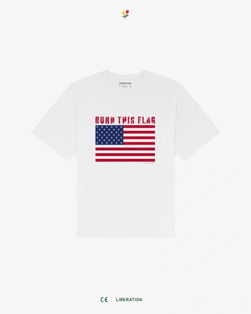 Image of Burn This Flag Tee
