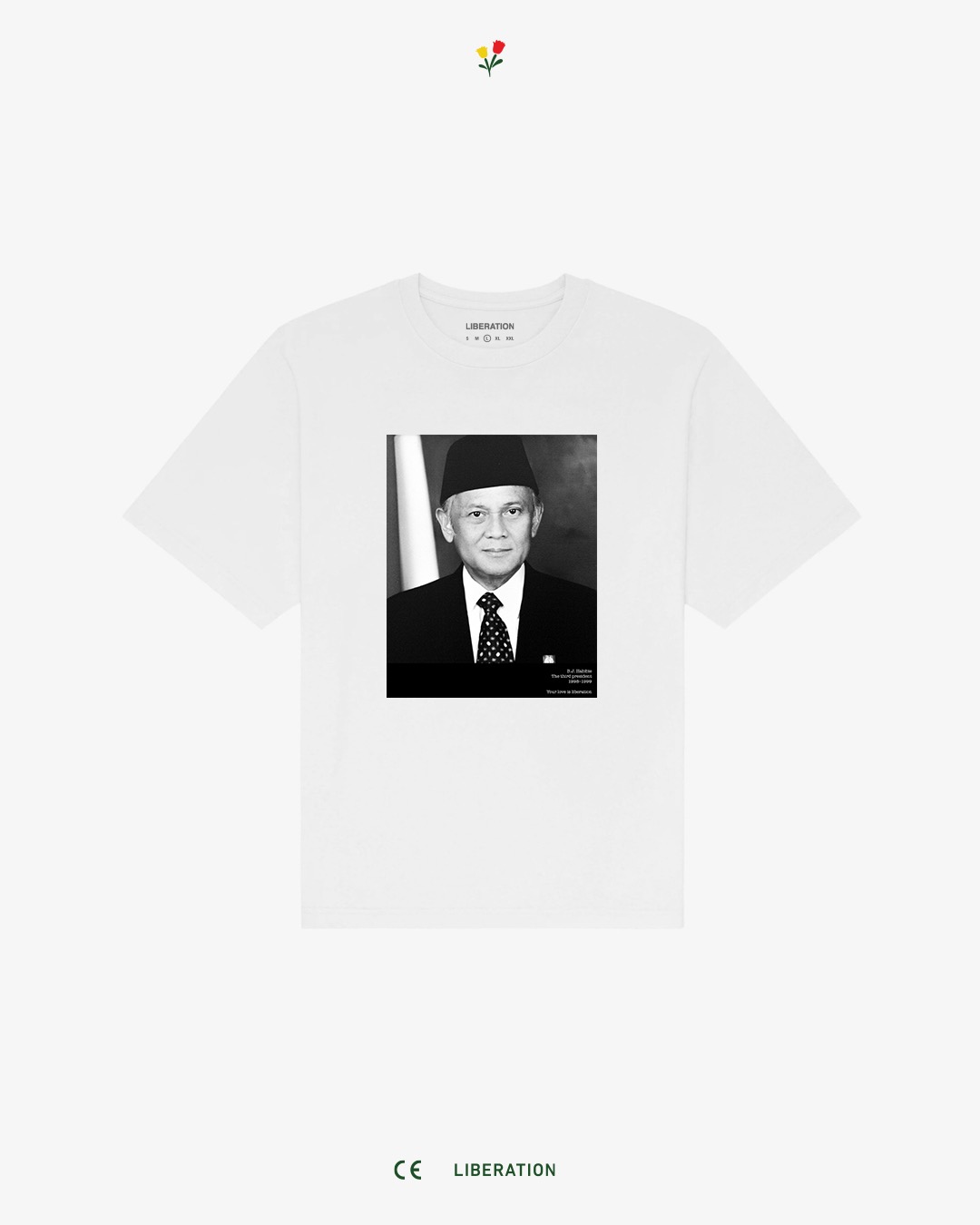 The President White tee