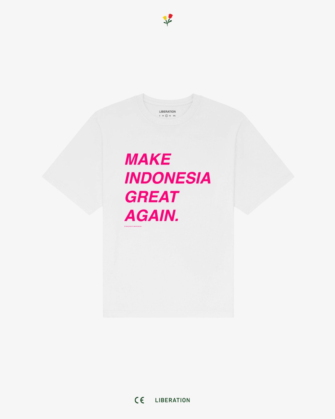 Make Indonesian Great Again Black Tee
