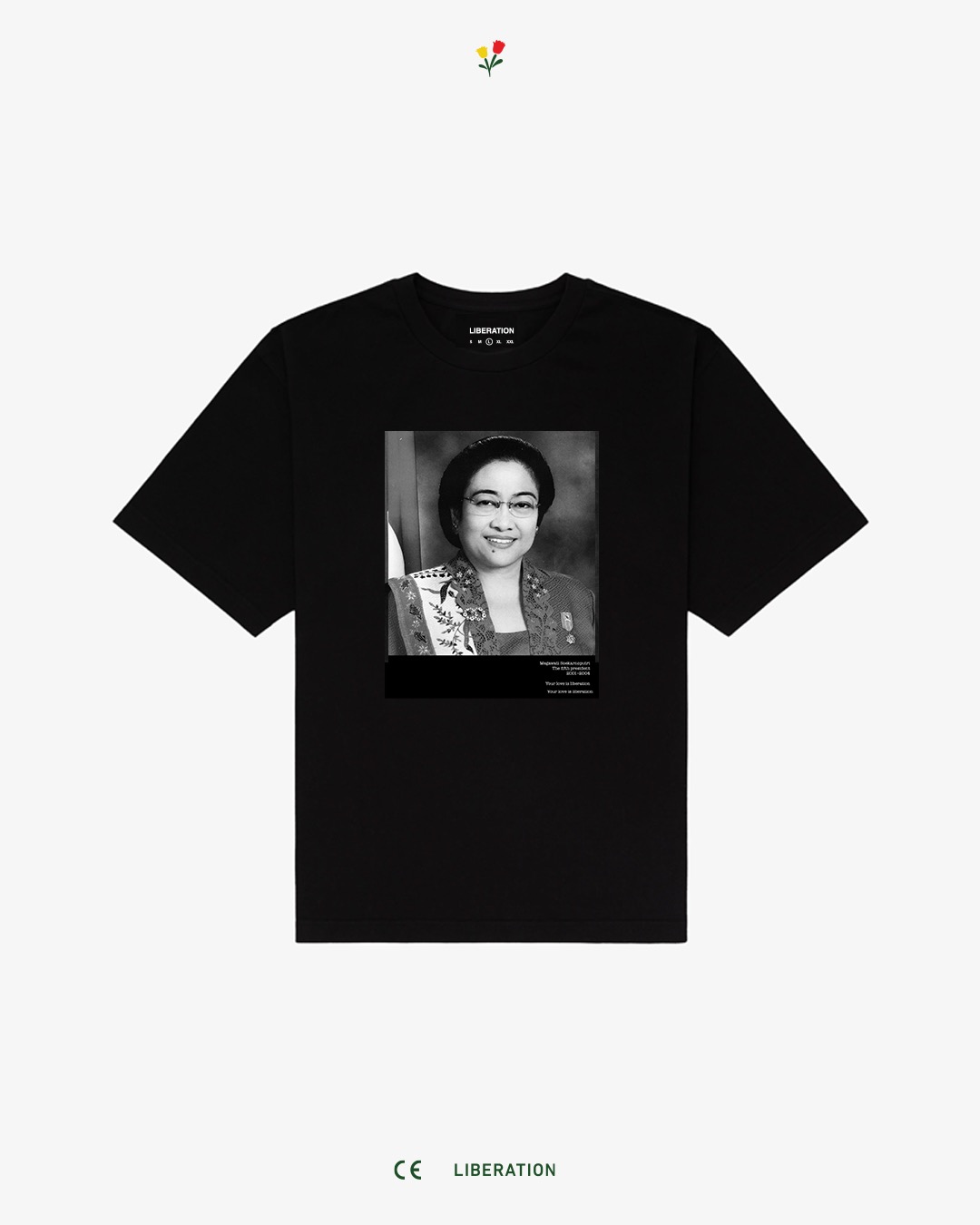 The President Black tee