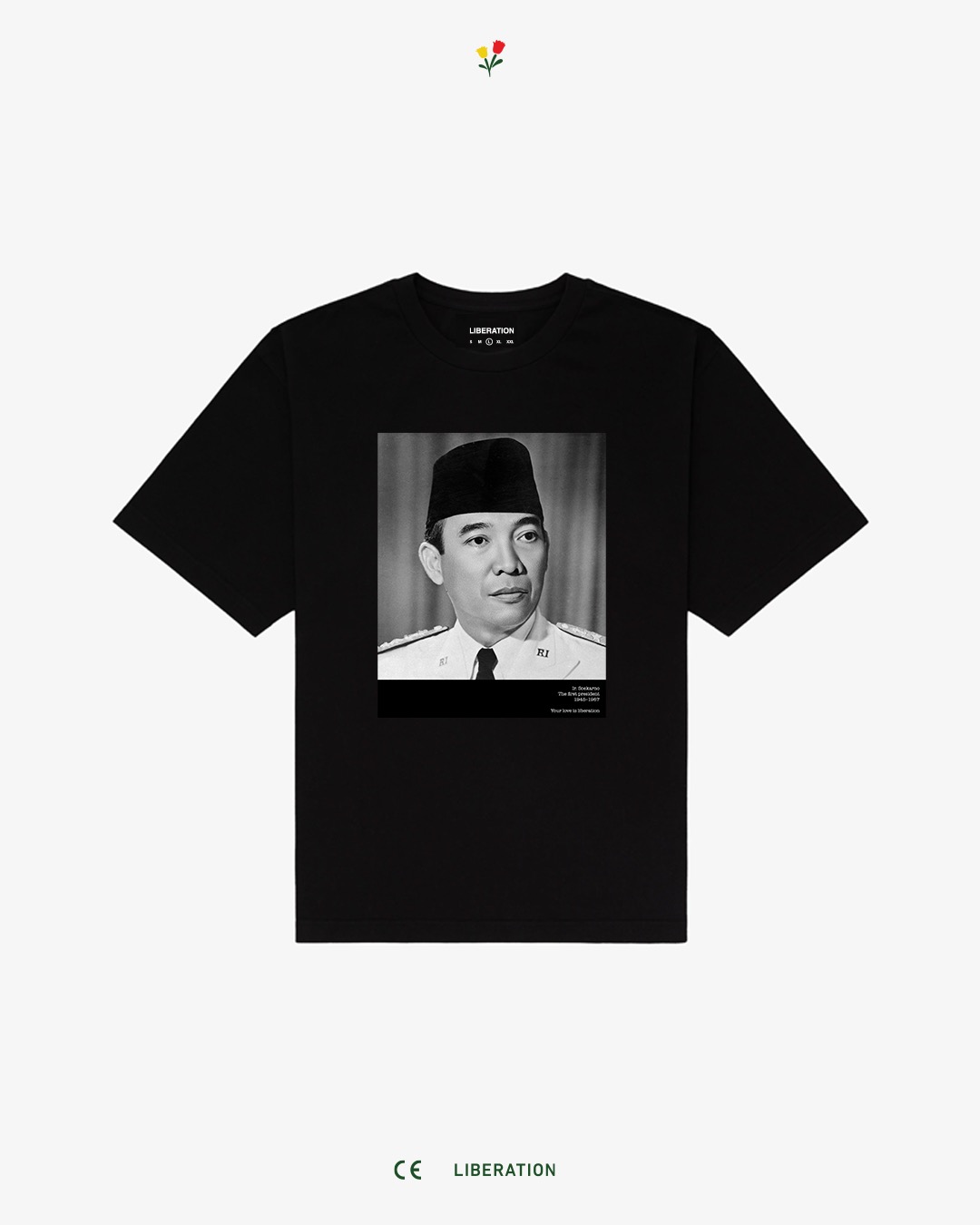 The President Black tee
