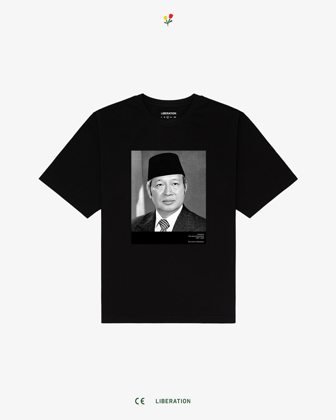 The President Black tee