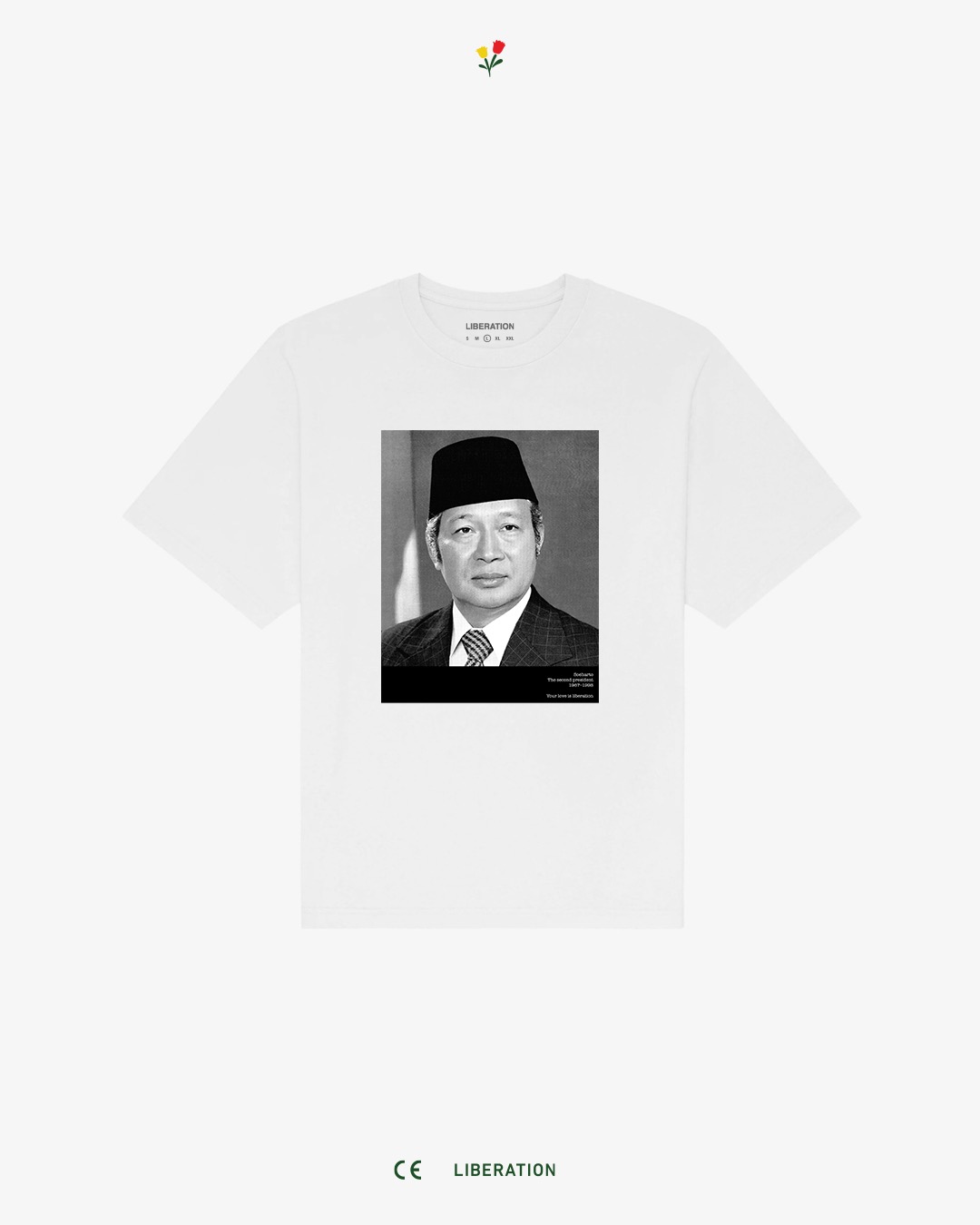 The President White tee