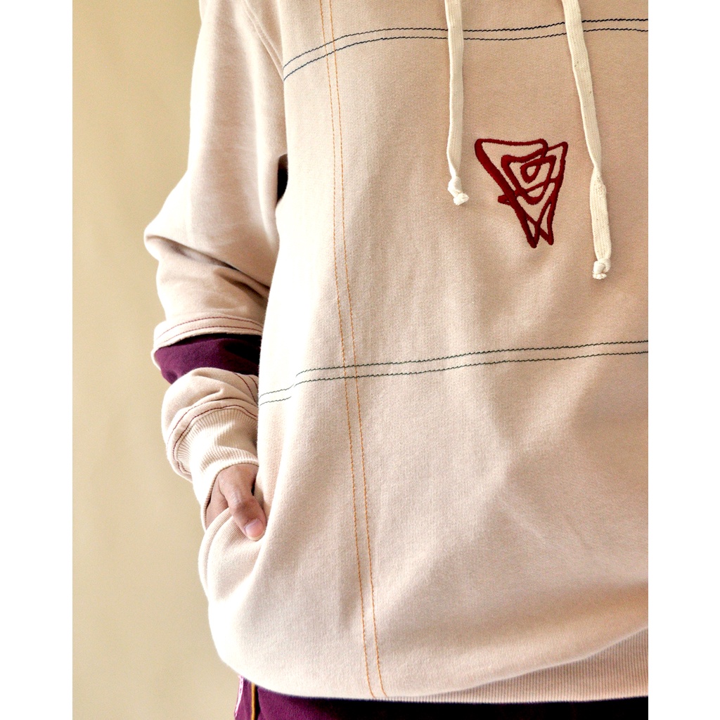 EM Essentials: Monochrome Buttercream Logo Hoodies