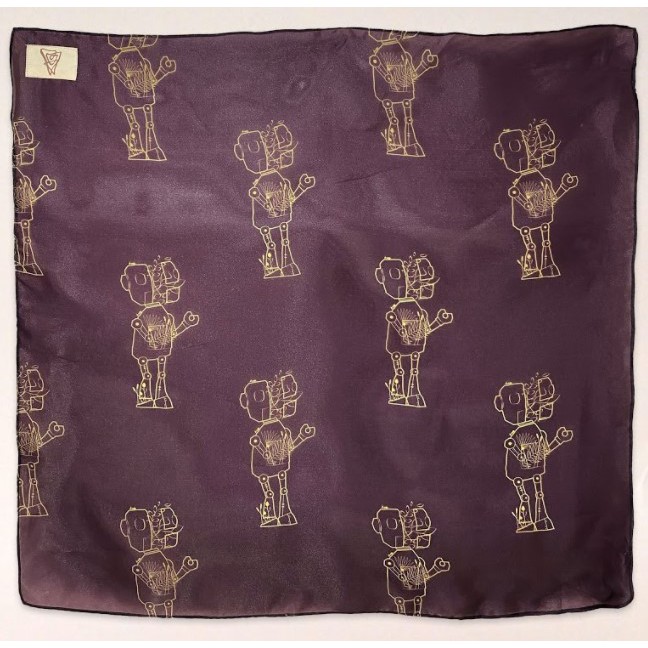 Cosmos Organza Mini Scarf