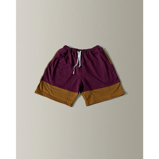 Image of EM Essentials: Monochrome Burgundy Shorts