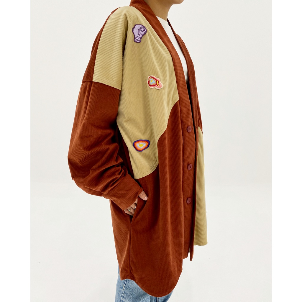 Coffee-Tea Cardigan