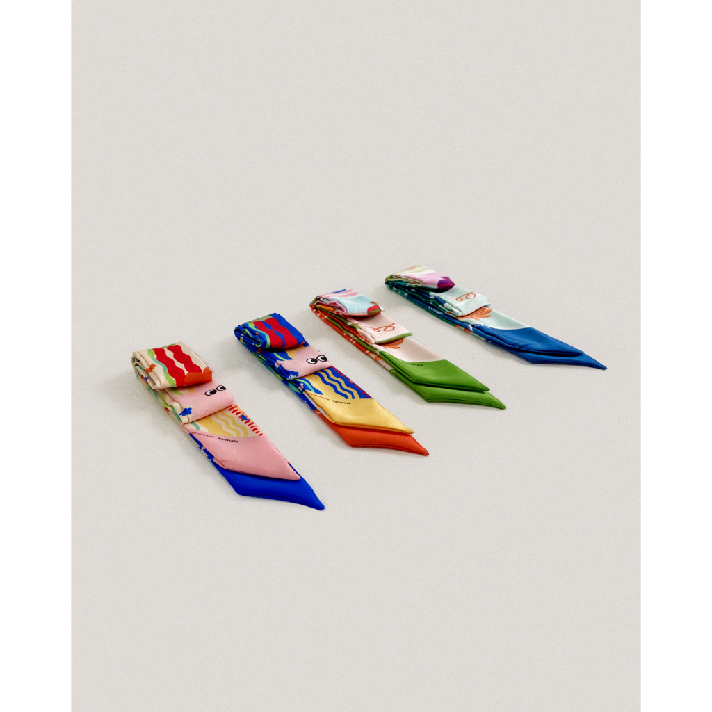 EM x Kanavaia: Multipurpose Long Scarf