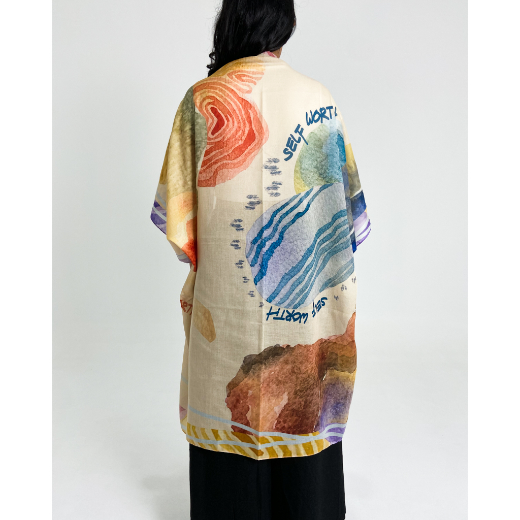 Self-Worth Outer Scarf