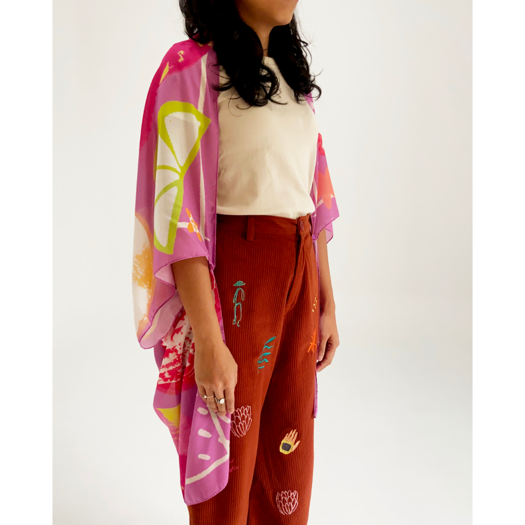 Tutti Frutti: Purple Outer Scarf