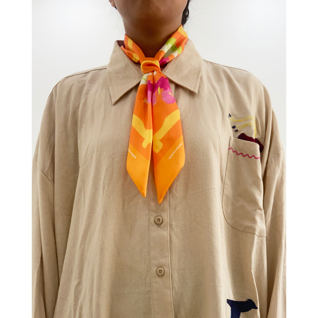 Tutti Frutti: Multipurpose Long Scarf