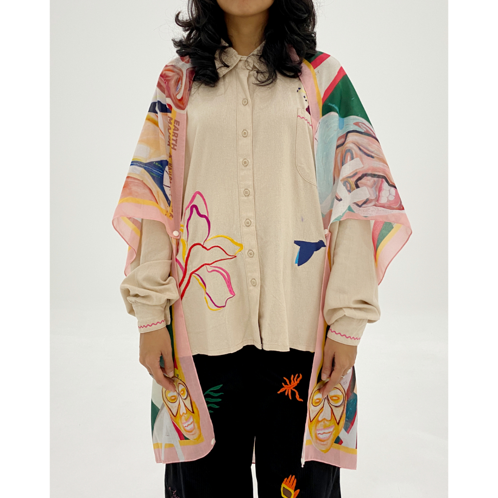 EM X Naufal Abshar: Multifaces Scarf & Outer