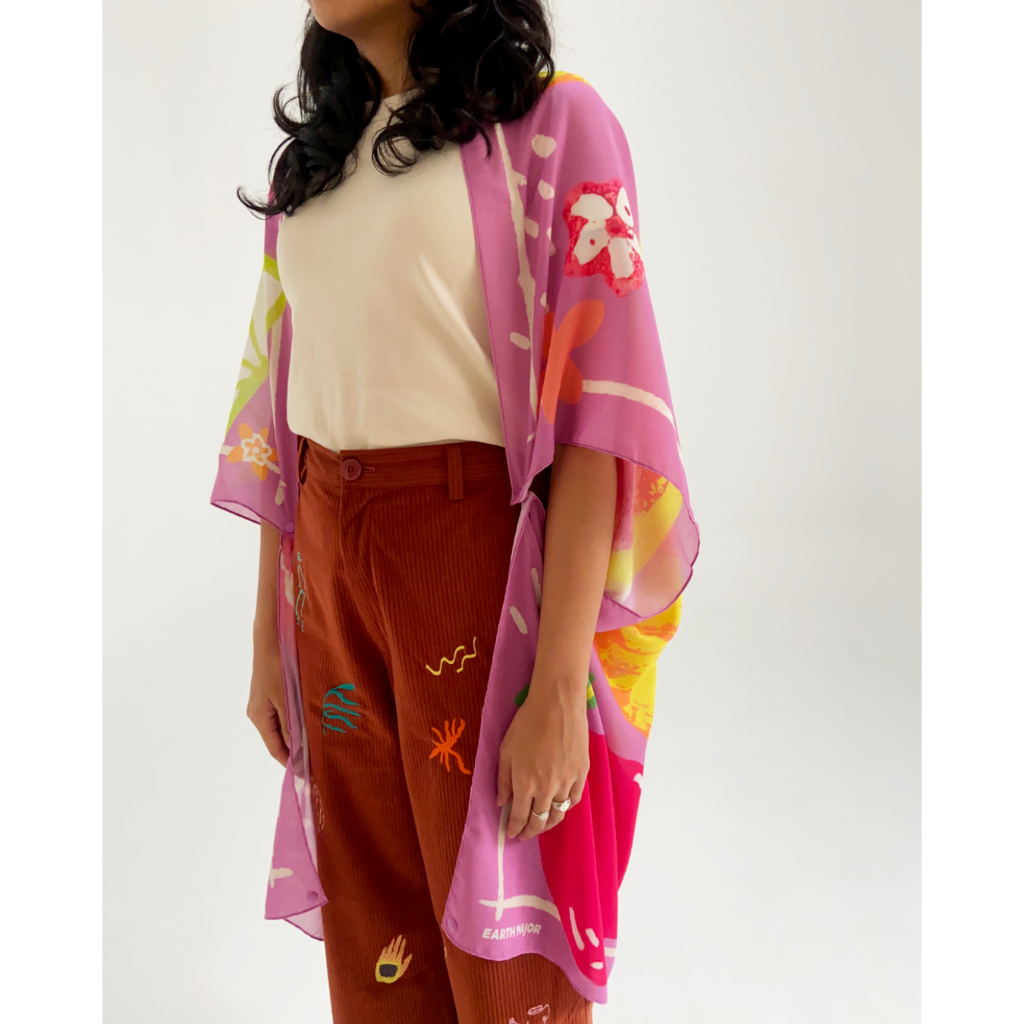 Tutti Frutti: Purple Outer Scarf