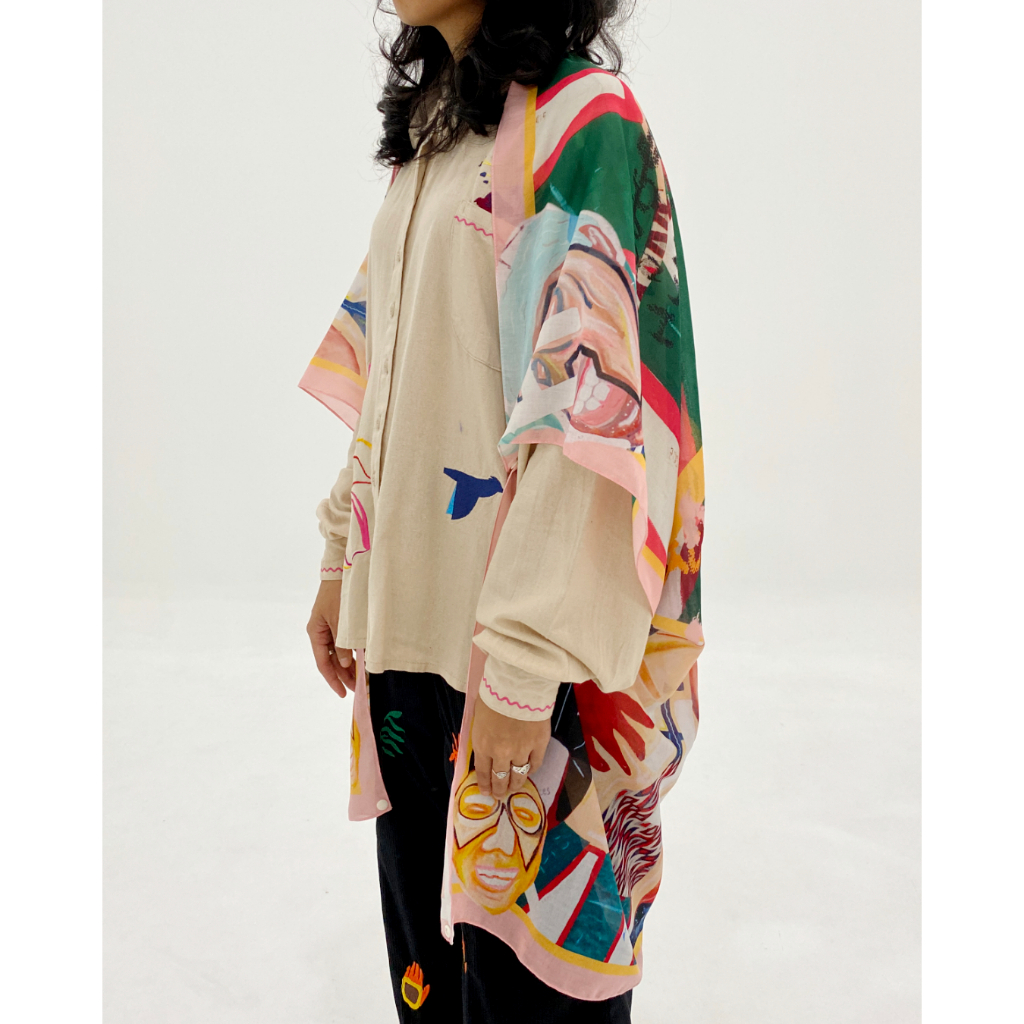 EM X Naufal Abshar: Multifaces Scarf & Outer