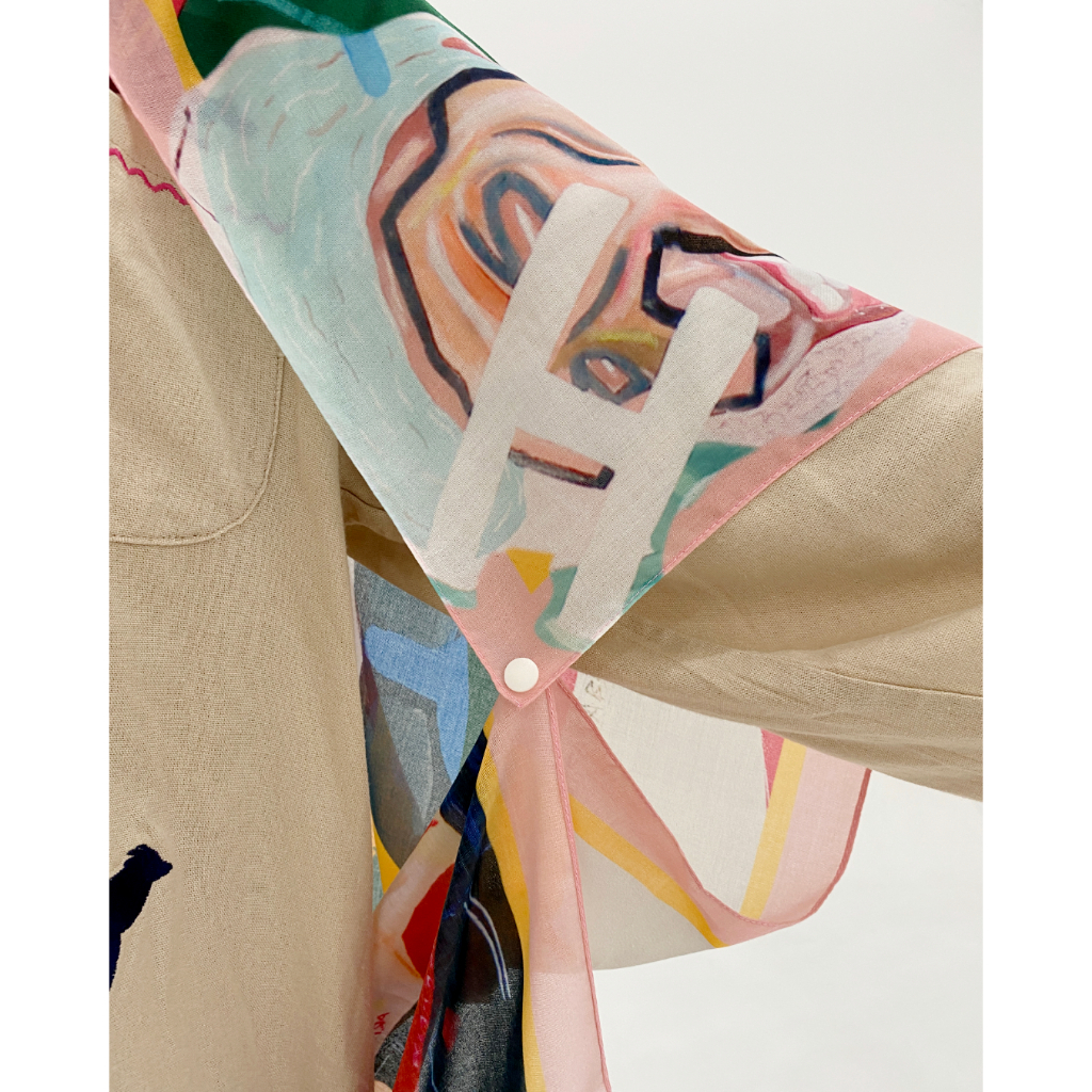 EM X Naufal Abshar: Multifaces Scarf & Outer