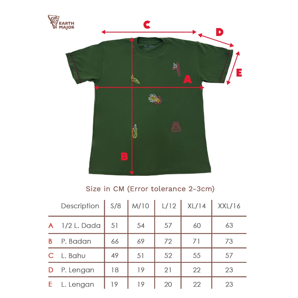 Earth Major x Zenavi: Aruna Tee