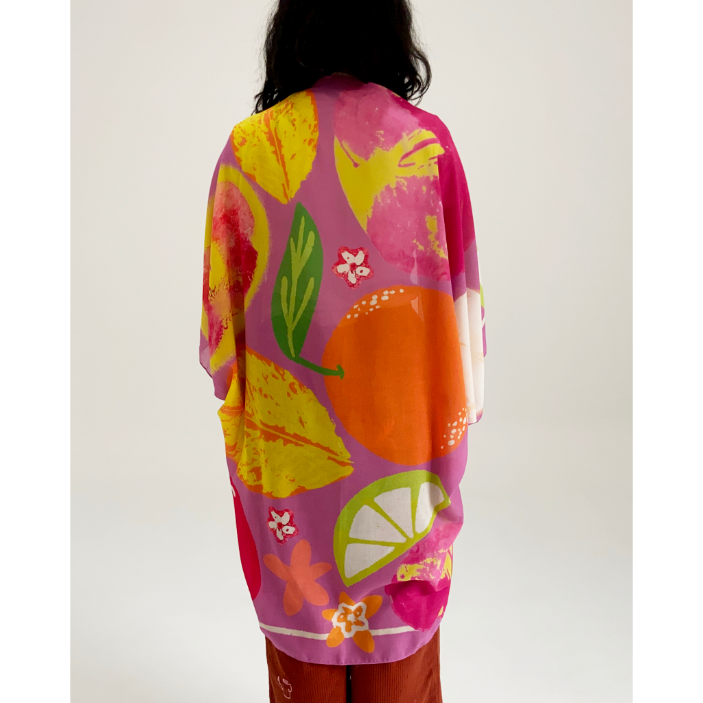 Tutti Frutti: Purple Outer Scarf