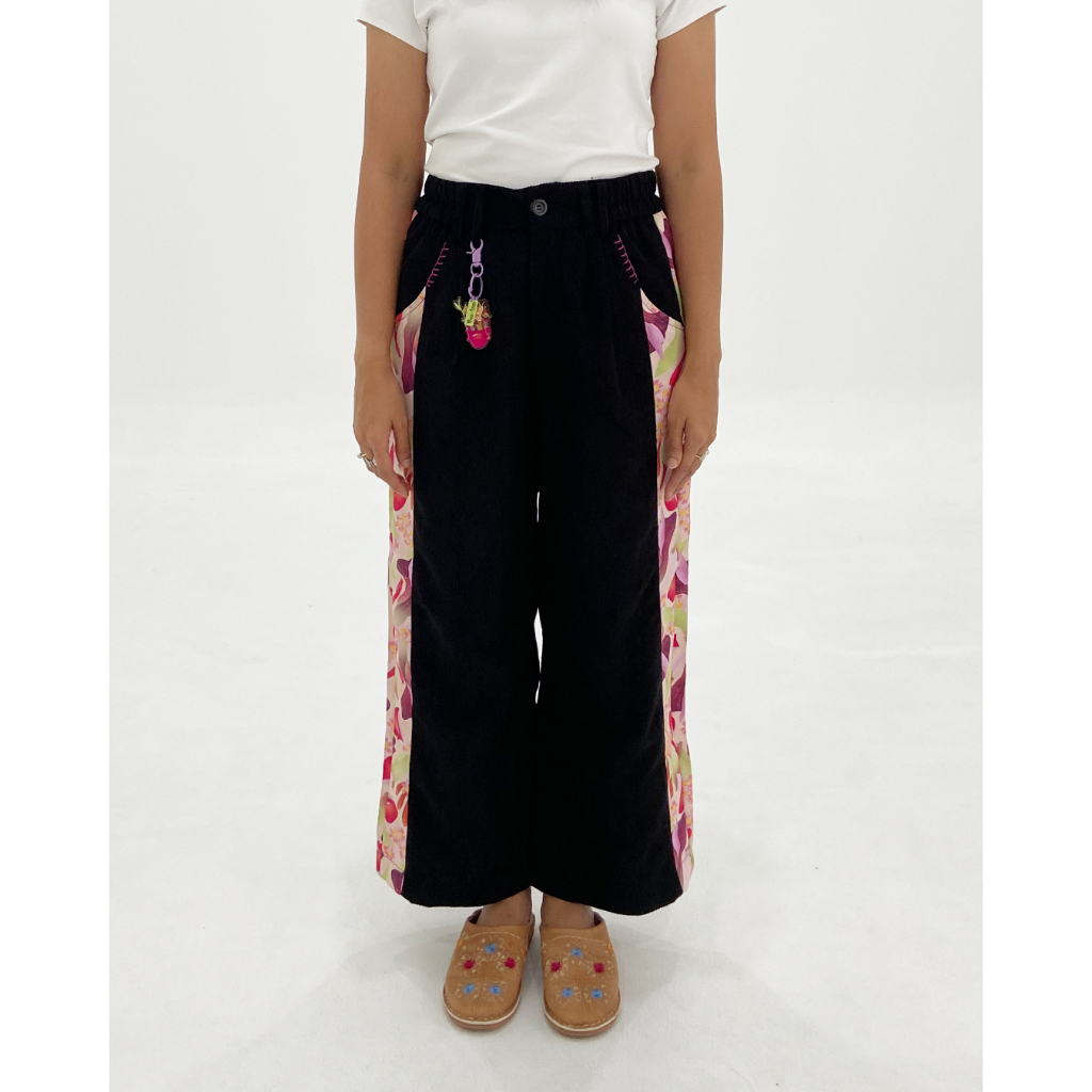 Earth Major x Zenavi: Anita Pants - Black Brown