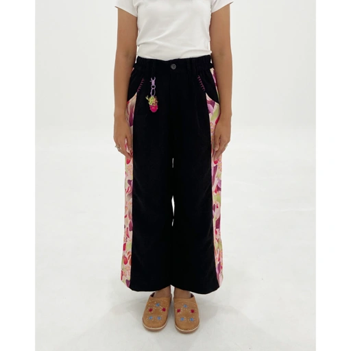 Earth Major x Zenavi: Anita Pants - Black Brown
