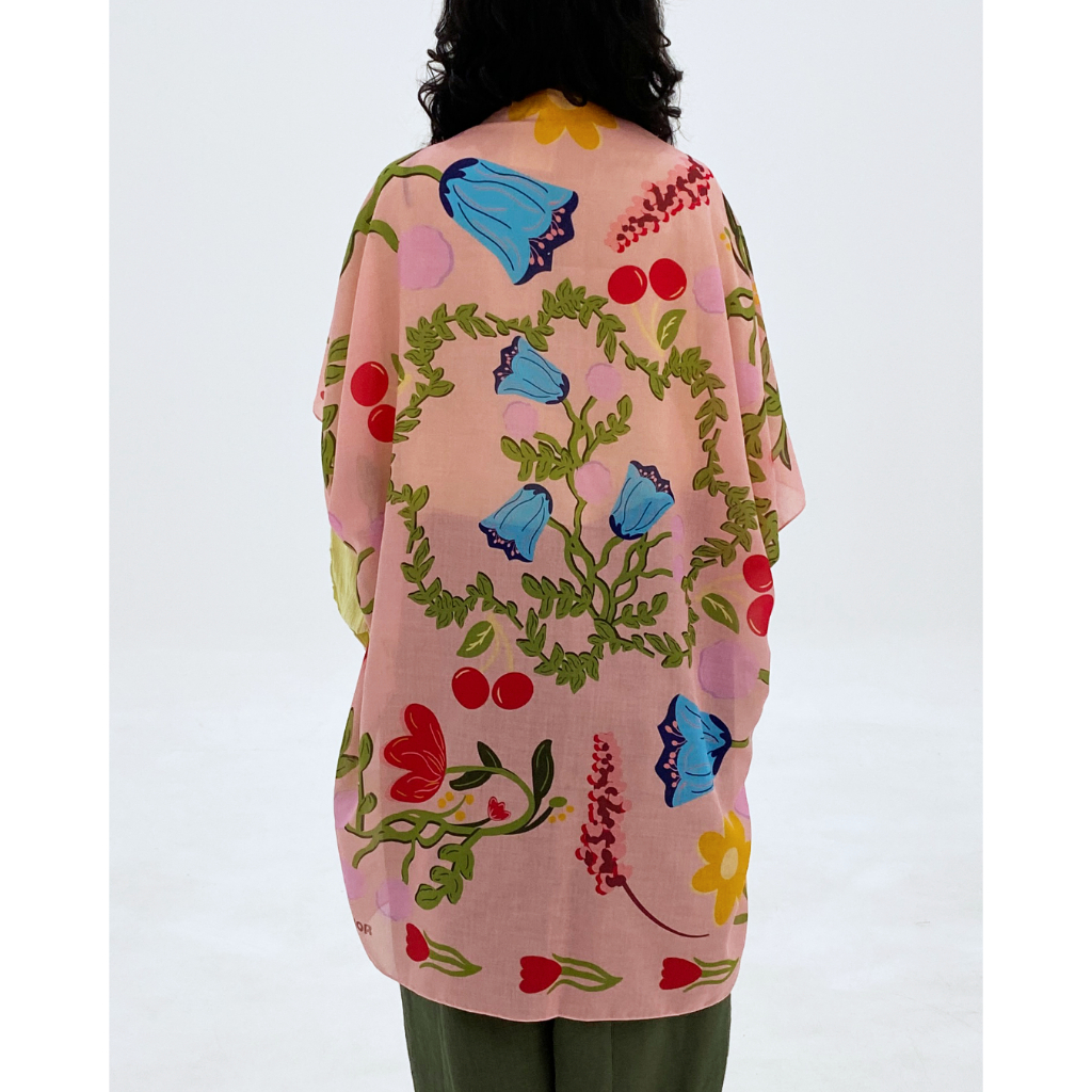 Rose Outer Scarf