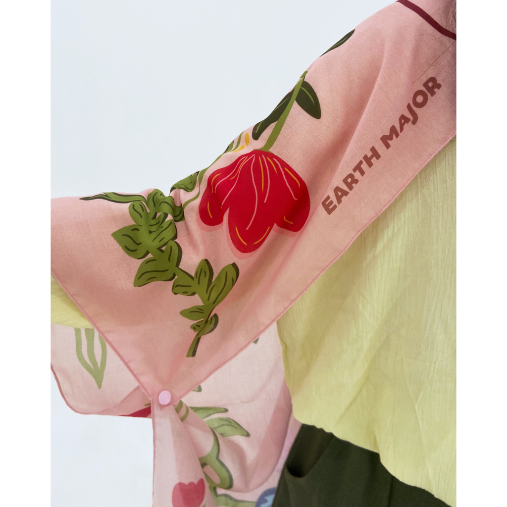 Rose Outer Scarf
