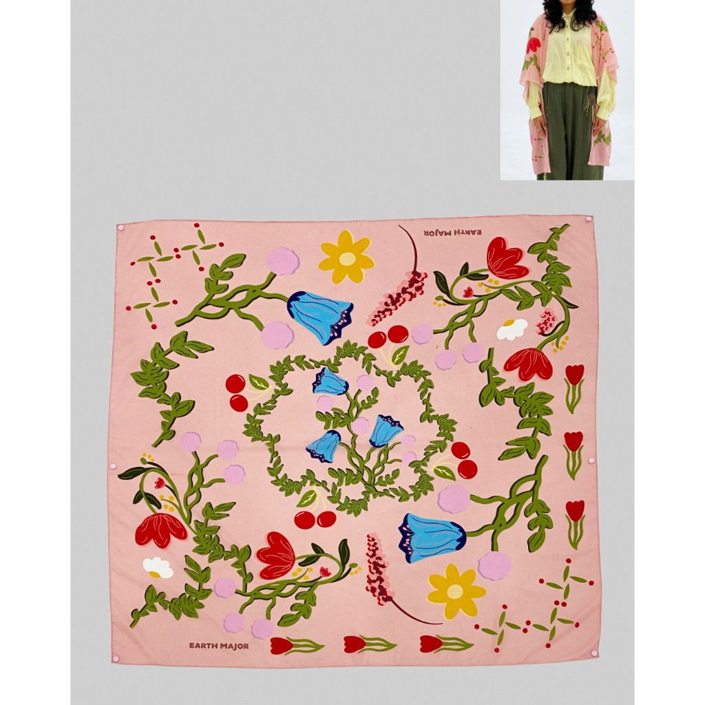 Rose Outer Scarf