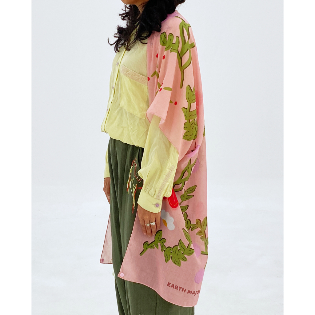 Rose Outer Scarf