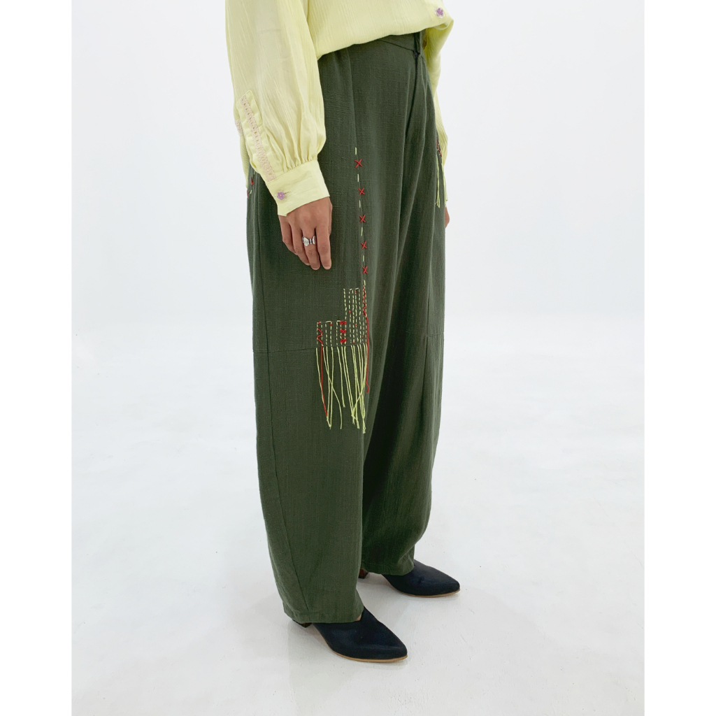  Lilac Barrel Pants