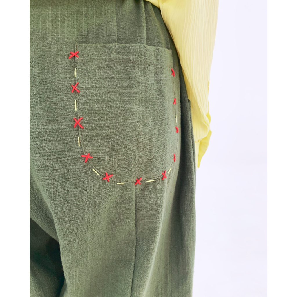  Lilac Barrel Pants