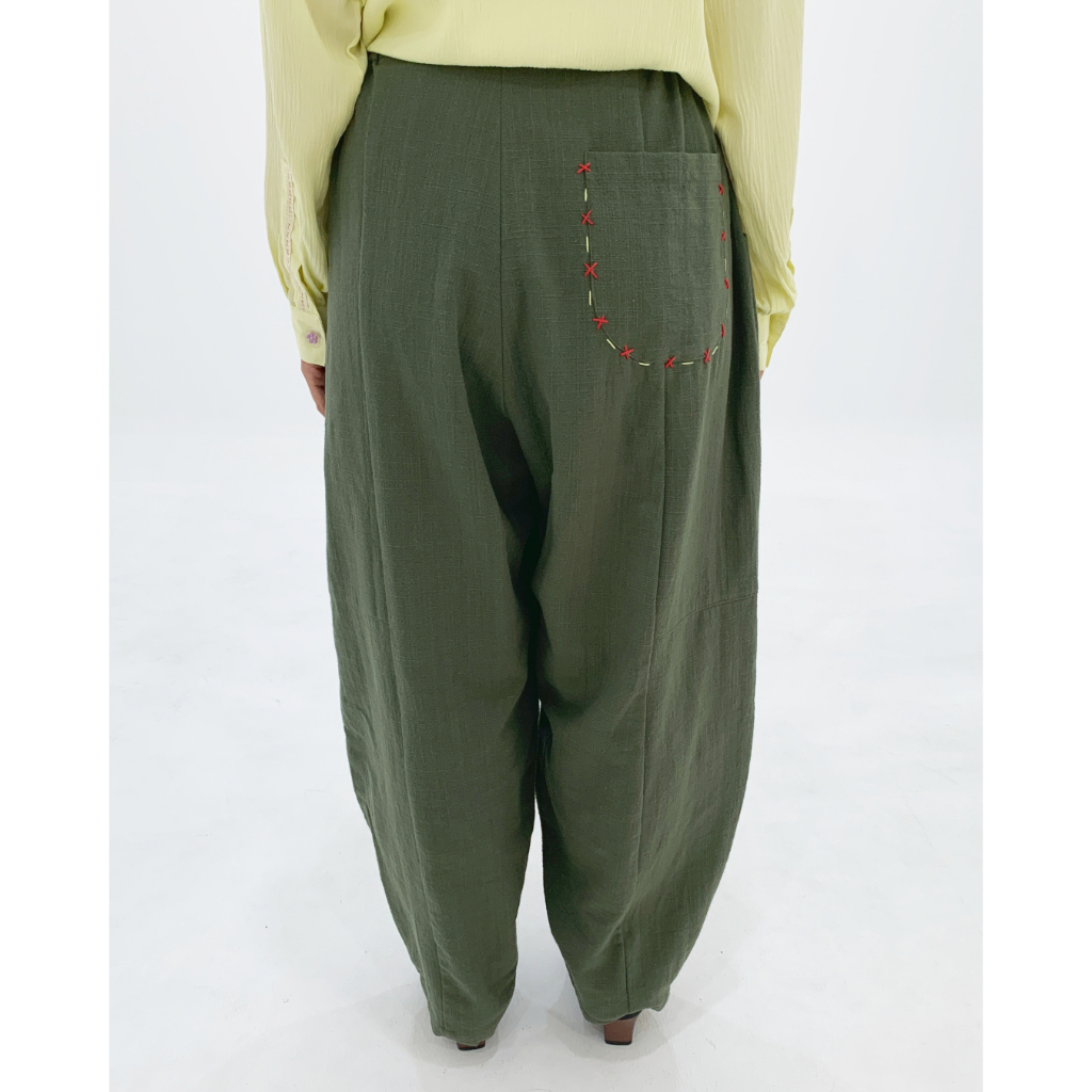 Lilac Barrel Pants