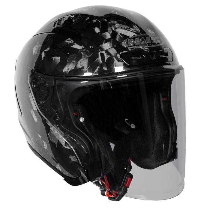 NJS Kairoz GT Carbon Forged Gloss/Doff - Helm Half Face