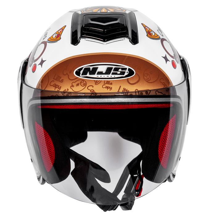 NJS Kairoz Kids Capybara White - Helm Anak