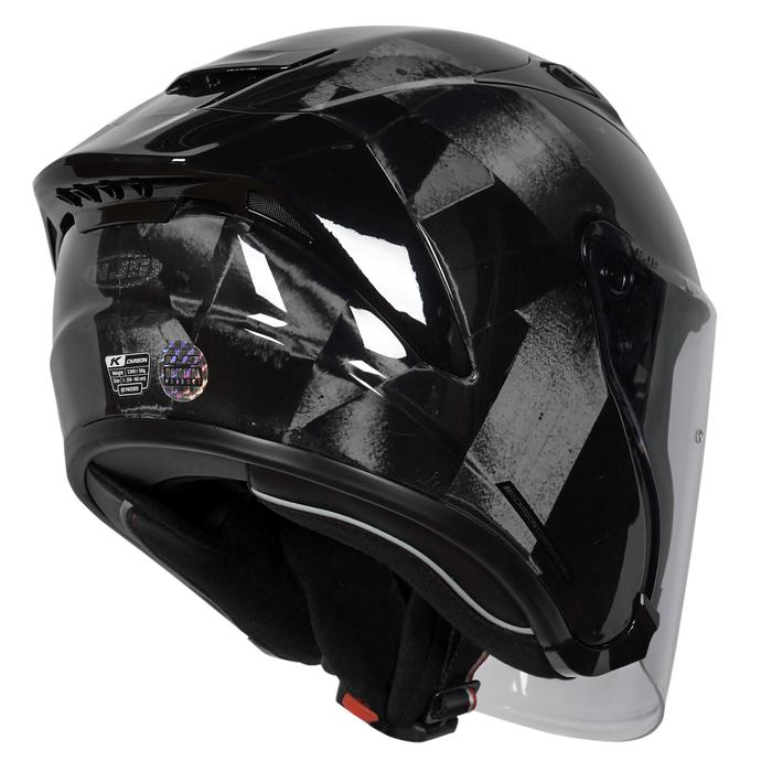 NJS Kairoz GT Carbon Forged SR Gloss/Doff - Helm Half Face