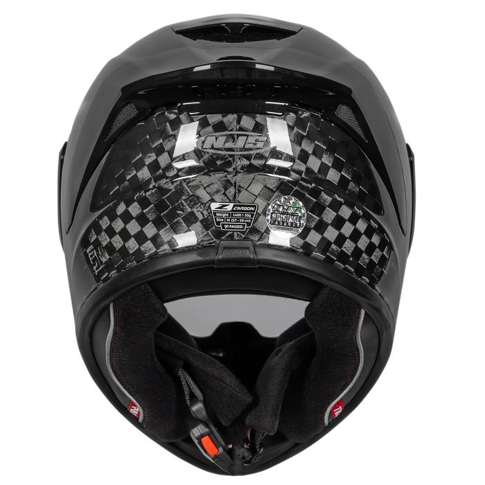 NJS ZX-1R GT Carbon Spreadtow Gloss/Doff - Helm Full Face