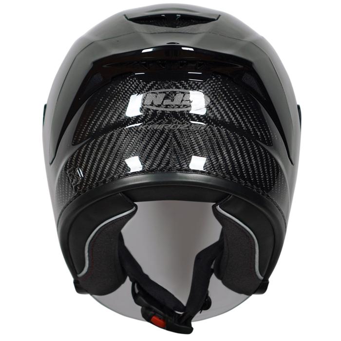 NJS Kairoz GT Carbon Twill Gloss/Doff - Helm Half Face